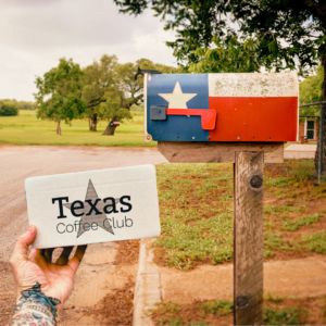 Texas coffee club delivery, Texas Mail box