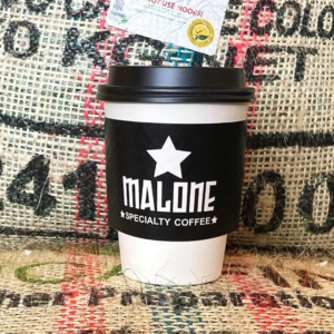 Malone Coffee, disposable cup 